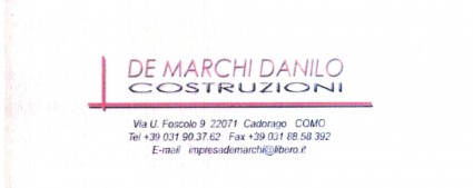 IMPRESA COSTRUZIONI DE MARCHI DANILO