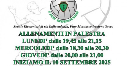 SETTORE GIOVANILE MASCHILE 2 PARTE