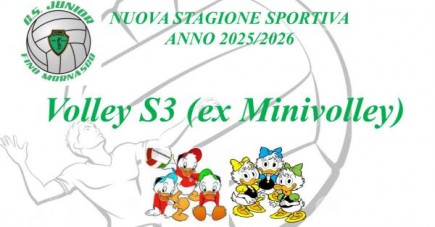 SETTORE VOLLEY S3 ex minivolley